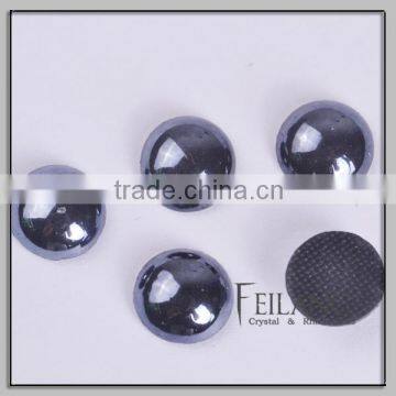 Feilang new arrived 10mm ceramic flatback hotfix beads