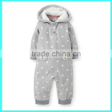 2016 New baby boy hoodie newborn hoodies one piece jump suit