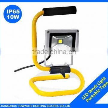 Portable 10w led work light for emergency, camping and car fixing