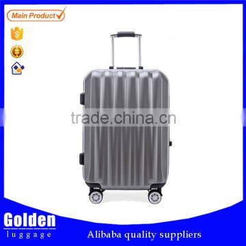 Alibaba China new and cheap price spinner ABS PC luggage for travel