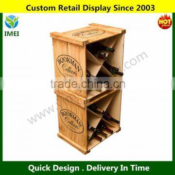 Personalized Wine Crate Rack YM5-1001