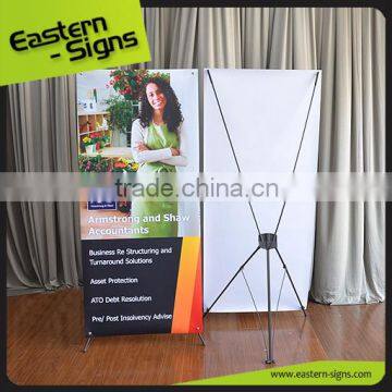 Cheap Disposable X Banner Display Outdoor