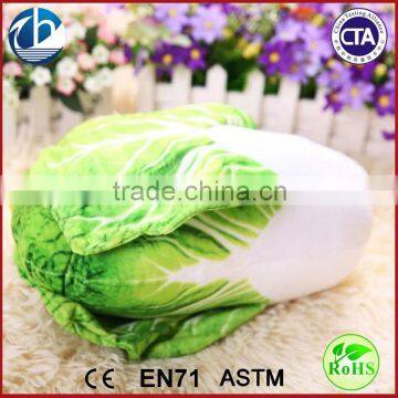 Vegetable Plush Toys / Wholesale Vegetable Cabbage Cushion / Plush Creative Vegetable Toys