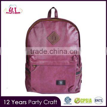 2016 fashion new leather models specification bag school