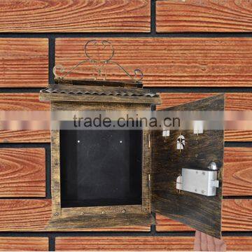 High-Quality Handmade Antique Wallmount Bluetooth Lock Mailbox photo-4