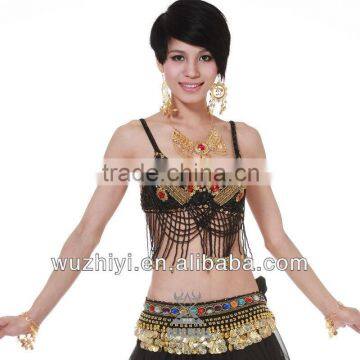 Belly Dance Bra Top, New Sexy Arab Tribal Belly Dance Top Bra, Performance Beads Top for Lady Dancer (SZ008)                        
                                                Quality Choice