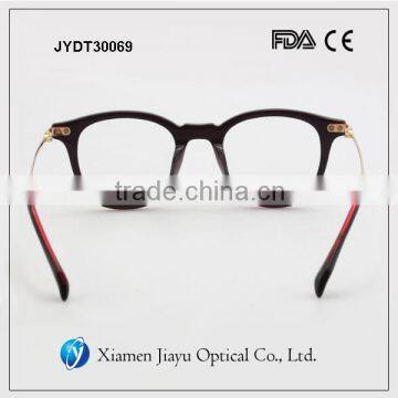 Thick Frame Glasses Handmade Acetate Oval Glasses photo-5