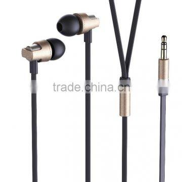 stereo metal earphones for mobile phones