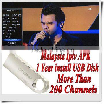 128M USB Free Malaysia Sports channels with 1/3/6/12 months validity Malaysia iptv apk account HDTV MyIptv