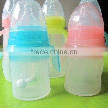 Food Grade Silicone Baby Feeding Bottle/BPA Free Silicone Baby Feeding Bottle photo-5