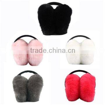 Sya hot sale fashion fake fur winter girls wholesale earmuffs