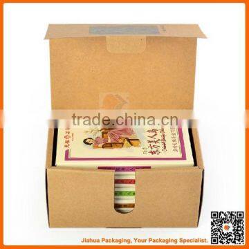 kraft paper folding tea boxes for sale