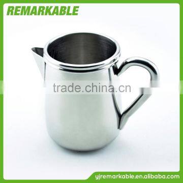 ZFH-0021 Motta style stainless steel milk frothing pitcher, barista tools/milk pot