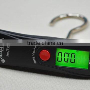 New 50kg/10g LCD Digital Fish Hanging Luggage Weight Scales photo-2
