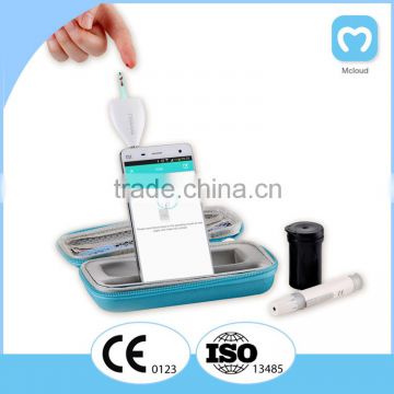 new design hot sale medical equipment oem bluetooth blood glucose meter