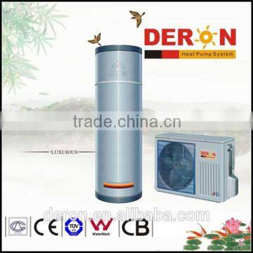 CE CB EN14511+ stainless steel tank, 150L stainless steel coil, air to water heat pump hot water with coil