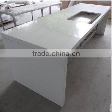 hotel project bathroom vanity tops/ sparkle composite quartz vanity tops