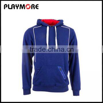 Kid blue teamwear team hoody with zip