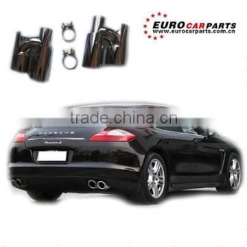 muffler tips muffer exhaust tips for panamera turbo Posche style 09~