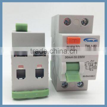 B C D three types 1a 2a 3a 4a 6a 10a 16a 20a 25a 32a 40a 50a 63a 4 pole elcb