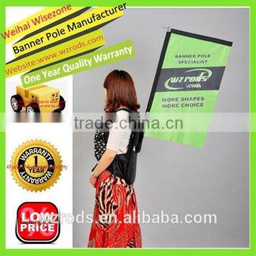 Hot Selling Cheap Backpack Flag Banner For Sale