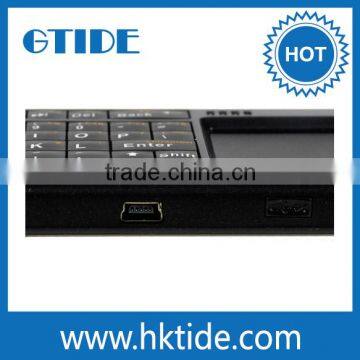 Rechargeable Usb Port Abs Backlit Mini Bluetooth Keyboard With Touchpad for Ipad photo-4