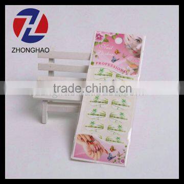 water transfer new design nail sticker