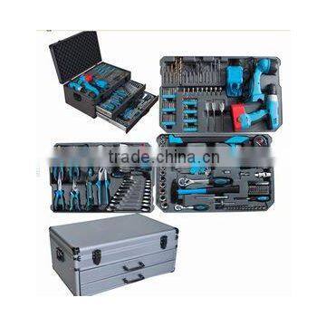 2015 Newest Item-206PCS Professional Aluminium Case tool set