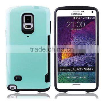 High quality manufacutre Card slot pc cover case for samsung galaxy note 5
