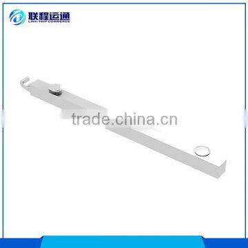 High quality brushed stainless steel glass shelf bracket