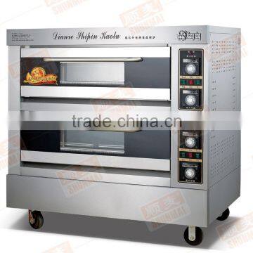 2-Deck 4-Pan New Gas/Electric Oven/Pizza Oven with Mechanical Control Digital Display