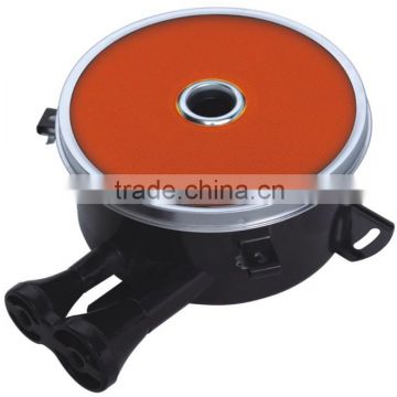 Factory wholesale two air inlet opening enamelled shell infrared ceramic burner for gas cooker