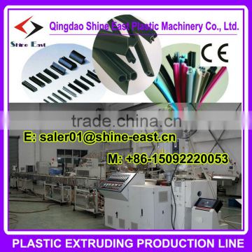 PVC/SPVC/TPE/TPV/TPO/TPU window and door sealing strip production machines