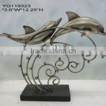 metal dolphin business gifts