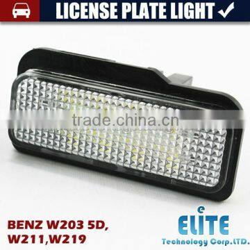 energy-saving led license plate lights for W203 5D