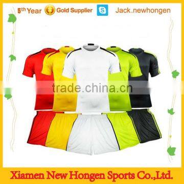 Plain color soccer jersey/soccer shirt/soccer uniform