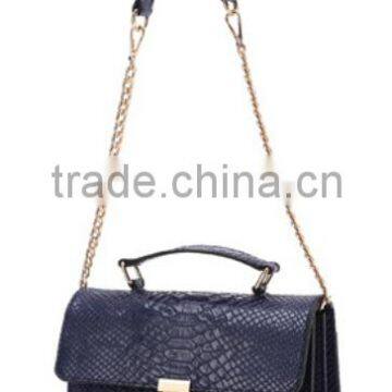 Snake Leather Fashion Young Lady Satchel Handbag photo-2