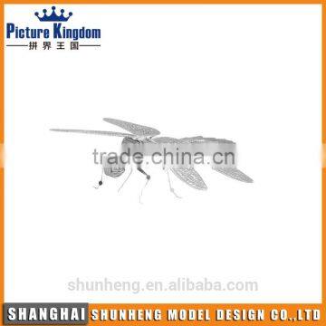 Dragonfly diy jigsaw puzzles manufacturers 3d metal puzzle