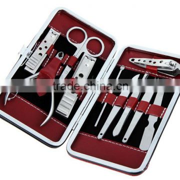 10 in 1 Stainless Steel Manicure Pedicure Ear pick Nail Clipper Set Care Products