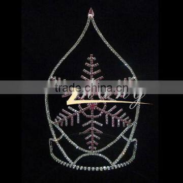 Newest snowflakes design Christmas princess crown