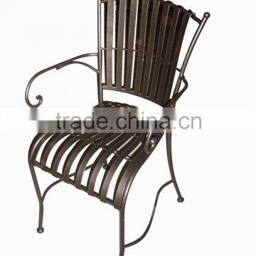 outdoor metal chair