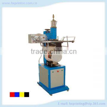 ONLY Attractive price and quality pneumatic hot stamping machine for fabric ribbon plastic glass flat products