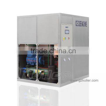 2 Tons Edible Ice from Ice Cube Maker for Hotels and Bars
