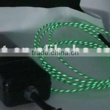 Hight brightness USB el chasing wire