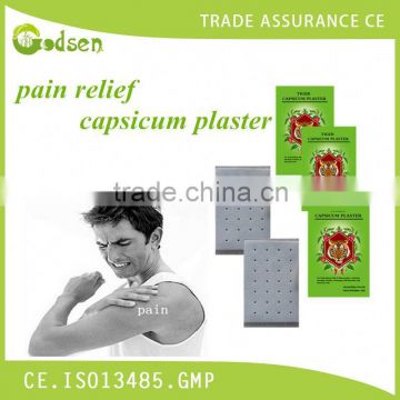 Back pain relief patch/joint/knee pain relieving capsicum plaster chilli plaster