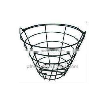 Dirty clothes metal mesh basket