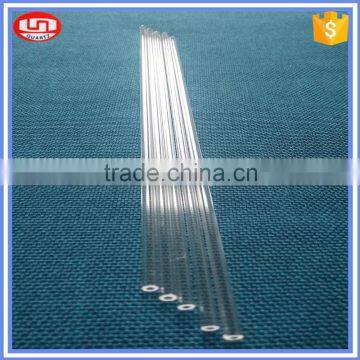 clear solid or hollow quartz heating rod glass rod gem silica rough