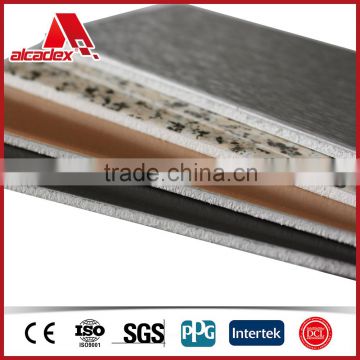 PE/PVDF coated building material aluminium composite panel