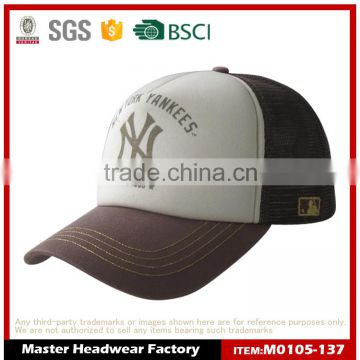 custom fashional trucker cap with custom brand