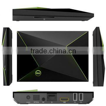 2016 New Arrival M9S Z8 S905 2G 16G Android 5.1 4K TV BOX 2.4G WIFI 1000M LAN Bluetooth KODI